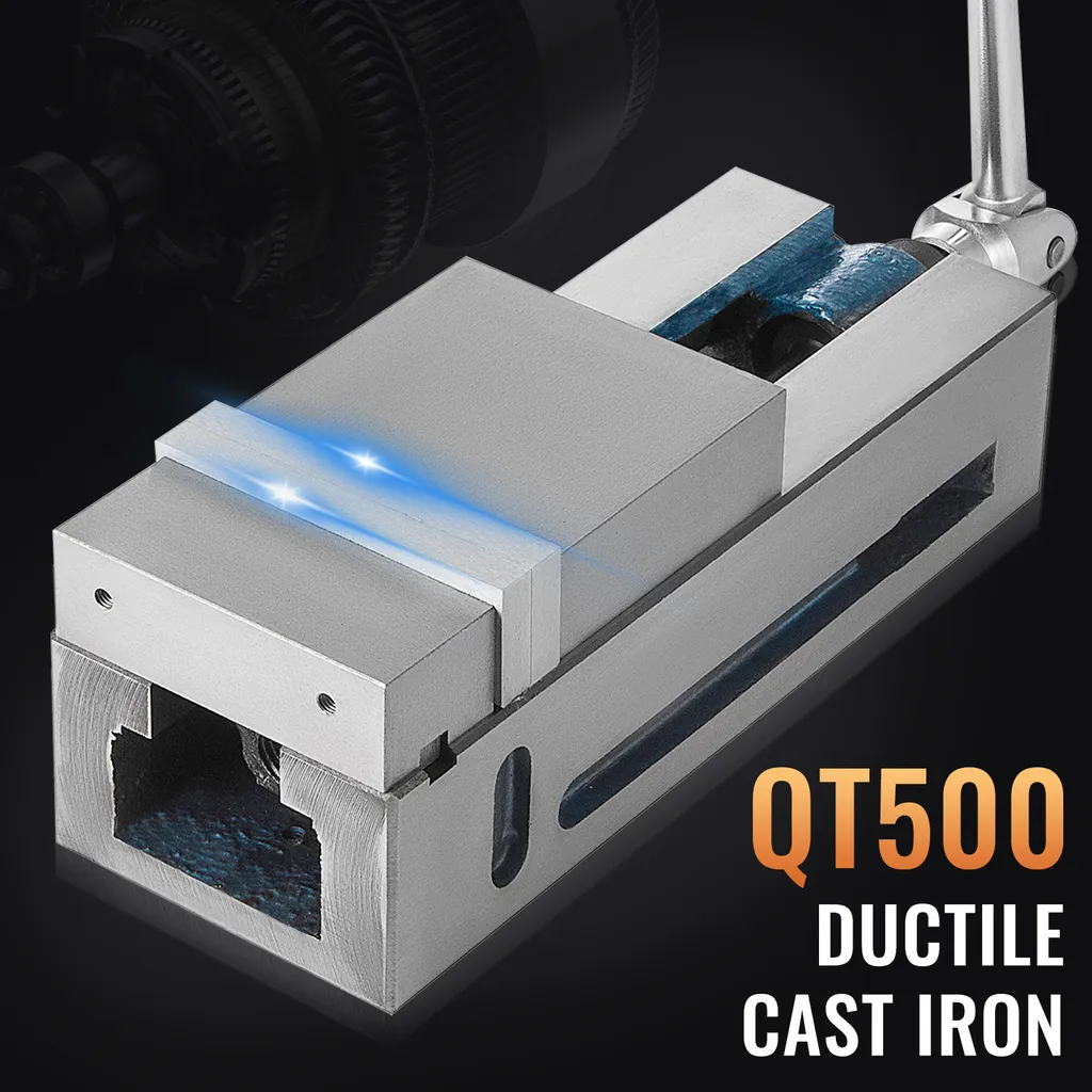 VEVOR Étau de Précision 100mm Super Lock pour Fraiseuse et CNC - 2