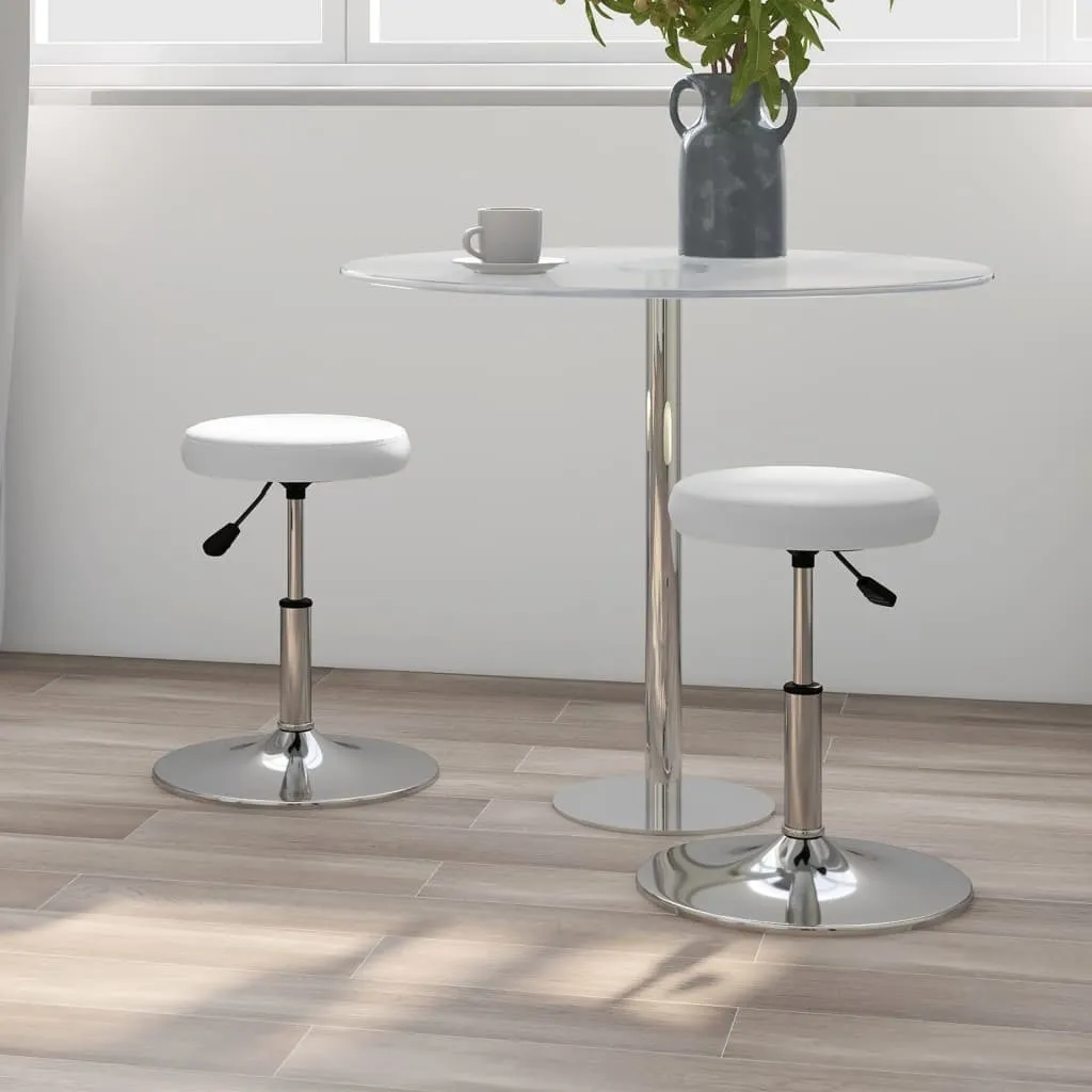 The Living Store Set 2 Sedie da Pranzo Bianche - Comfort e Stile