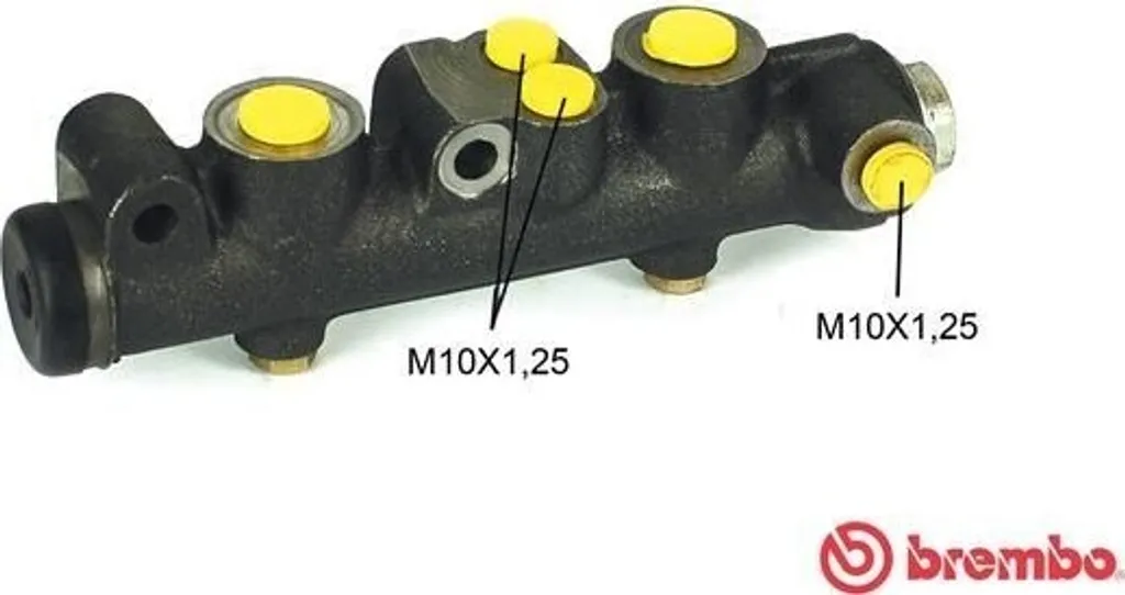 Cylindre de frein Brembo M 88 001 robuste en fonte pour ZASTAVA Yugo