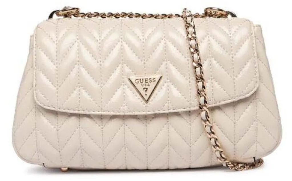 Sac à main Guess Cheryl blanc idéal pour vos sorties - Style Convertible