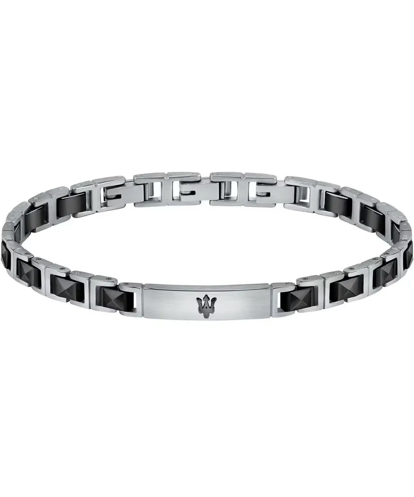 Maserati Jewels Bracciale Uomo Vetroceramica: Stile Racing Moderno