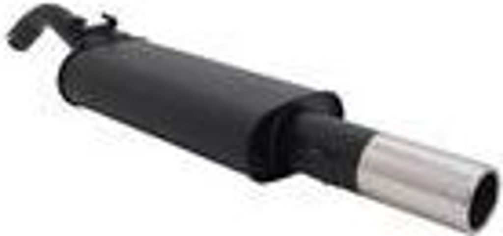 Novus Sportendschalldämpfer für VW Golf II (19E) 1 x 90mm