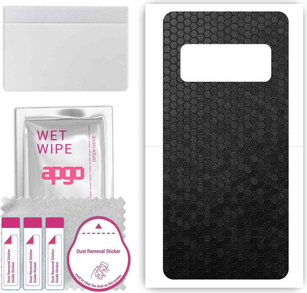 apgo Rückseite Schutzfolie, Skin, kompatibel mit Asus Zenfone AR ZS571KL, Hinten Displayschutzfolie aus Vinylfolie, kratzfest, einfache Montage - ...