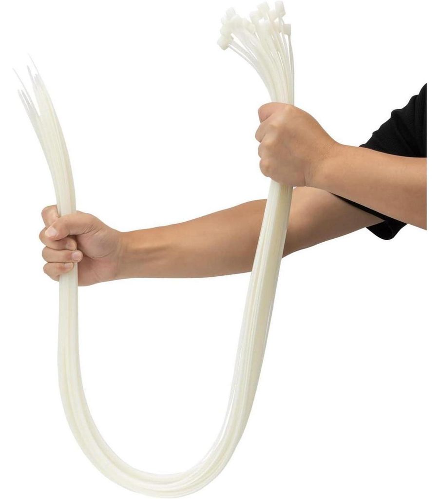 Opaski kablowe, długość 1200 mm, szerokość 9 mm, kolor Zdjęcie produktu 