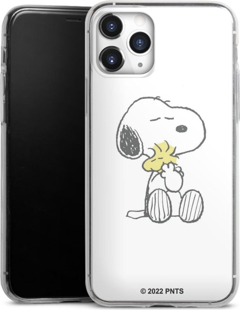 DeinDesign Slim Hülle für Apple iPhone 11 Pro Silikon Case Ultra Dünn Handyhülle Liebe Peanuts Snoopy