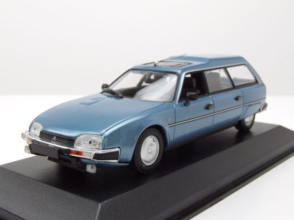 Citroen CX Break Kombi 1980 blau metallic Modellauto 1:43 Produktbild 