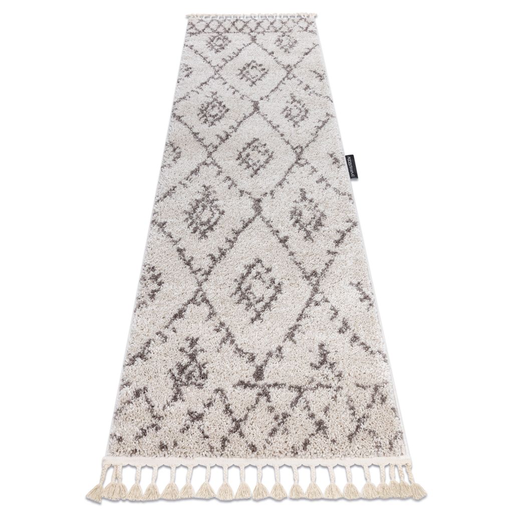 Le tapis, le tapis de couloir BERBERE FEZ crème - pour la Image du produit 