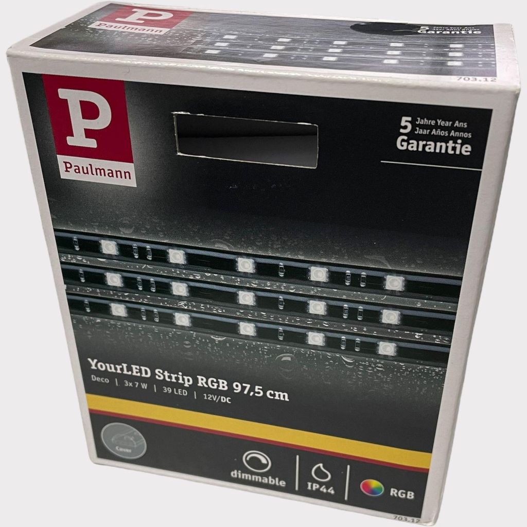 Paulmann Function YourLED Stripe Pack 3x97cm IP44 Shrink Produktbild 