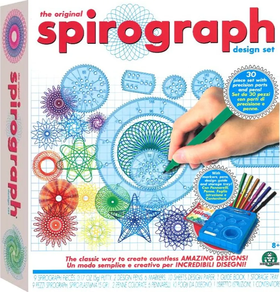 Spirograph original : dessinez facilement des cercles parfaits sans rature