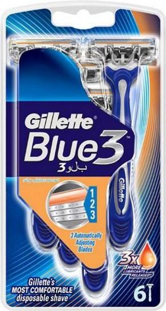Gillette Blue 3 Einweg-Rasierer, 3er Pack (Import aus Produktbild 