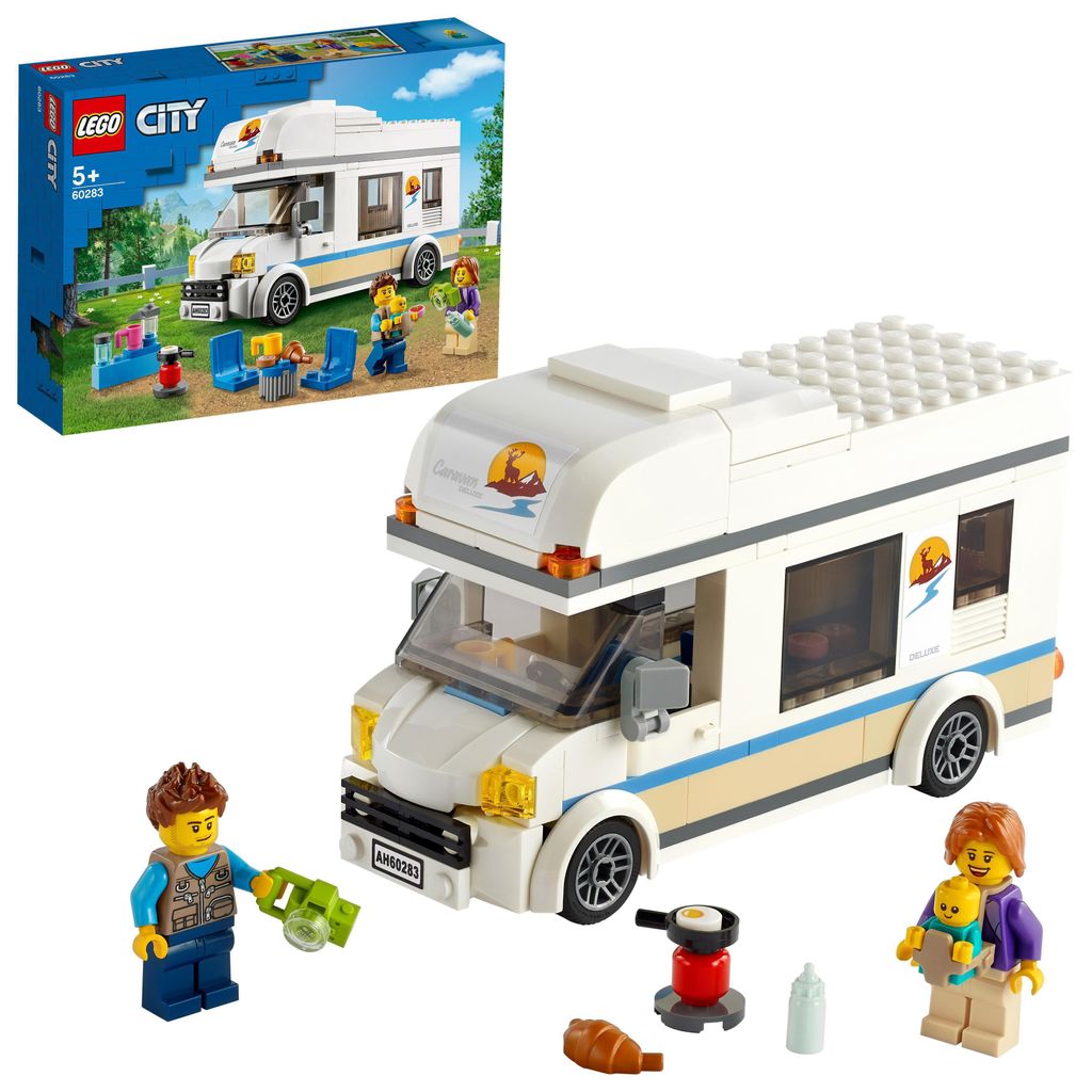 LEGO 60283 City Wakacyjny Kamper, Domek Mobilny z Zdjęcie produktu 