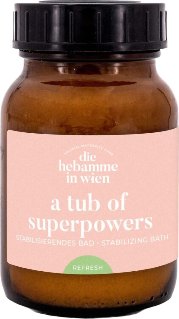 Badesalz refresh - a tube of superpowers 250ml von die Hebamme in Wien
