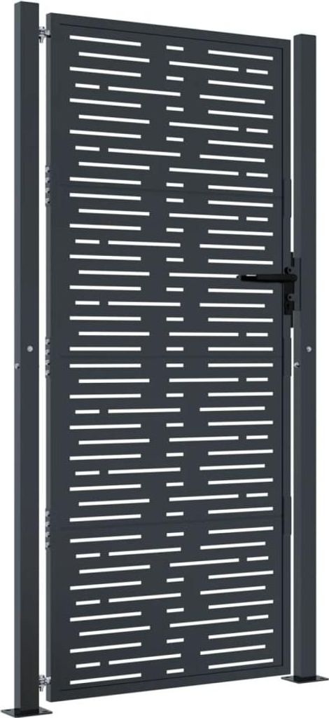 VIDAXL -Anschluss 105x180 cm mit quadratischer Stahl Zdjęcie produktu 