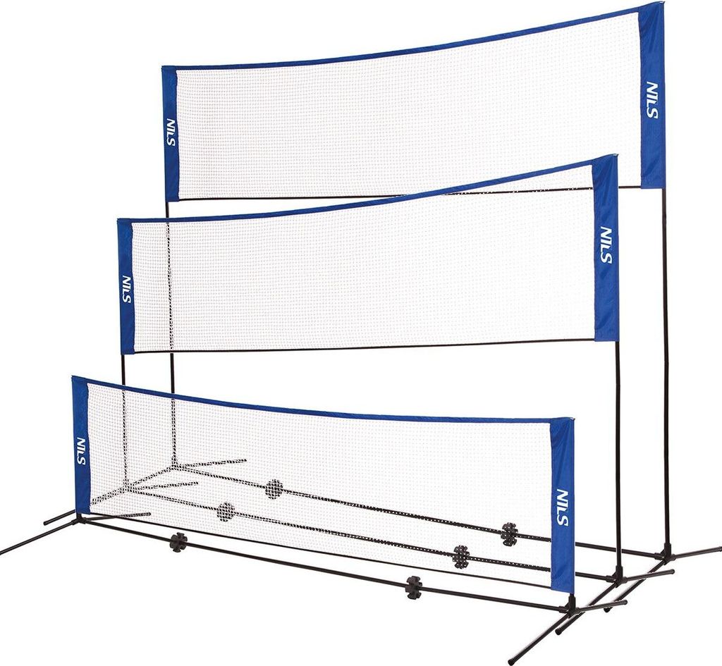 3-in-1 Badminton, Tennis, Volleyball Net Set