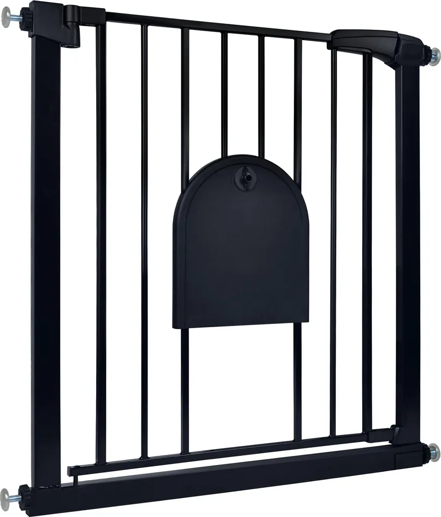 XINZI Barrière d'Escalier 75-85cm sans Perçage - Sécurité Enfant Noir