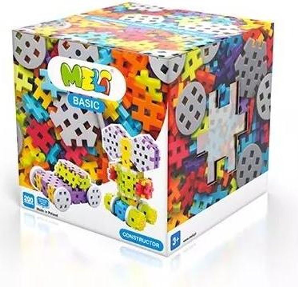 Meli Basic Bauklötze, 200 Stück. Produktbild 
