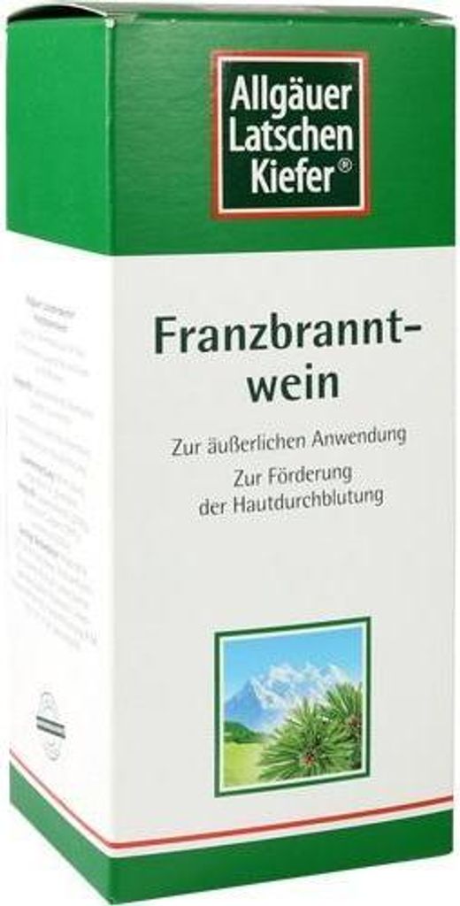 ALLGÄUER LATSCHENK. Franzbranntwein extra stark