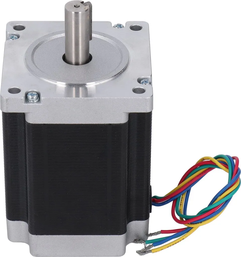 Moteur hybride 5A avec couple 8,5 Nm et arbre cannelé 14mm en inox