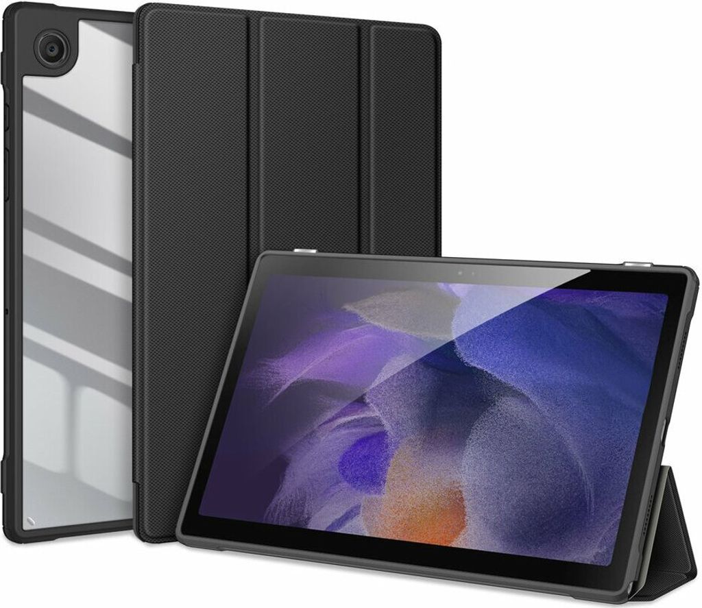 Dux Ducis Toby Eco-Leather Tablet-Ledertasche Schale Cover für Samsung Galaxy Tab A8 10.5 '' 2021 mit Smart-Sleep Funktion Wake-Up Stifthalter Sch...