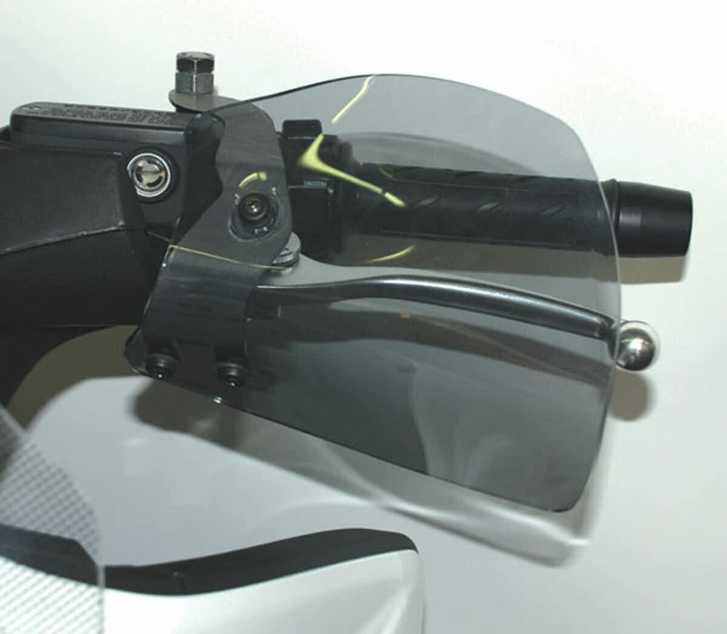 ISOTTA Handprotektoren in leichtem Rauch für KYMCO