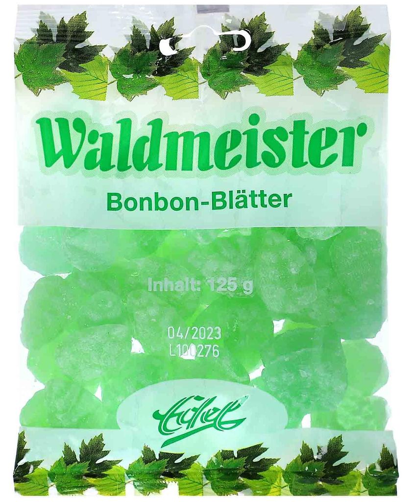 Edel Waldmeister Bonbon-Blätter 125g Produktbild 