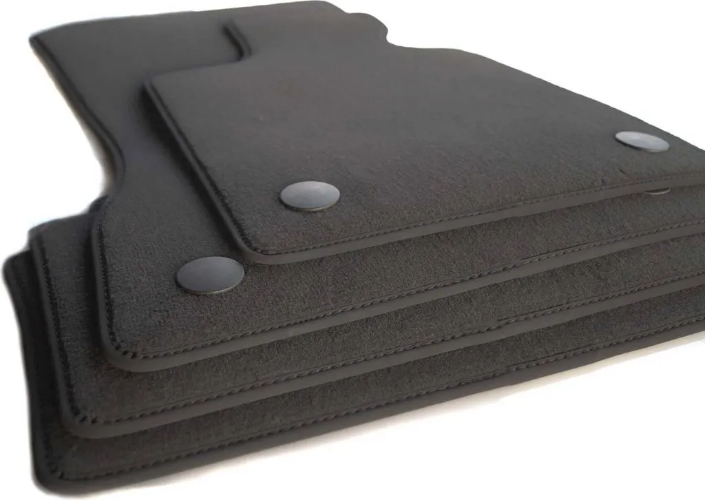 Tappetini per BMW i5 G60E e M60 (dal 2023>) Tappetini auto Premium Tappetini auto di qualità originale 4 pezzi neri