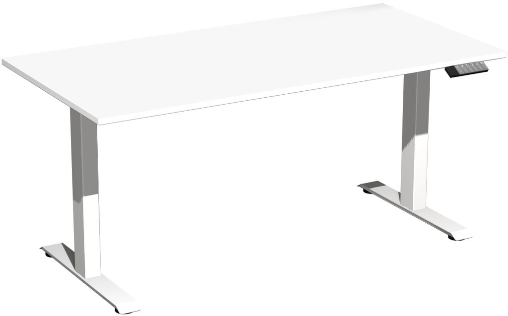 Elektro-Hubtisch Elevate Basic, 800 x 1600 mm, weiß/weiß