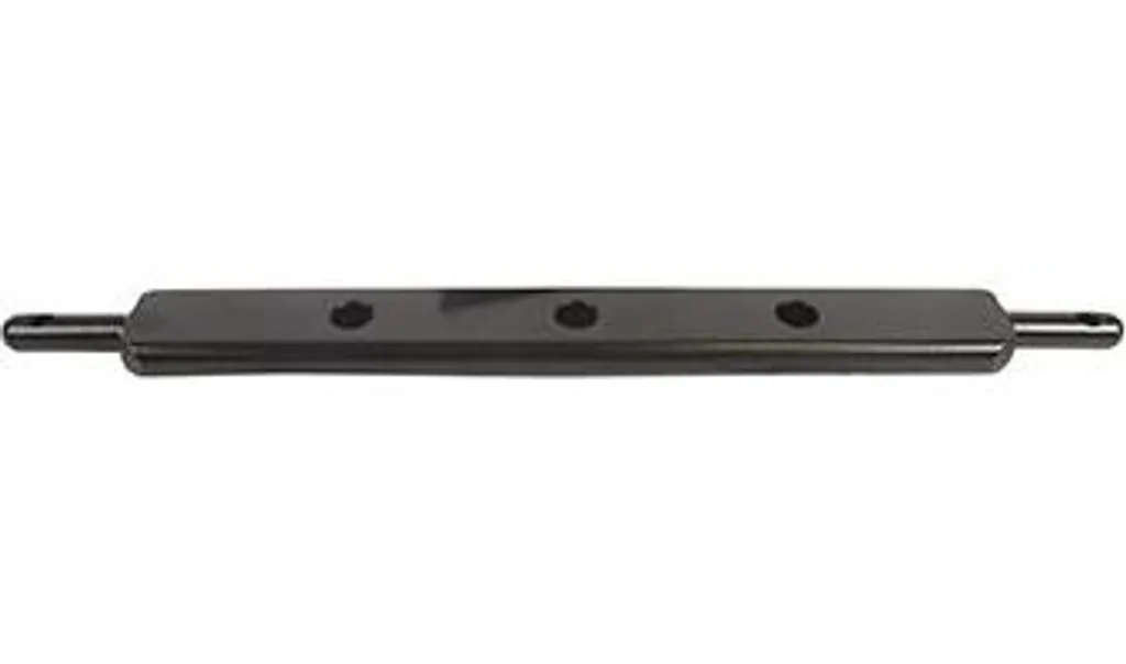 Barre acier 580x22 mm cat 1 - 3 trous pour tracteurs japonais 120 mm