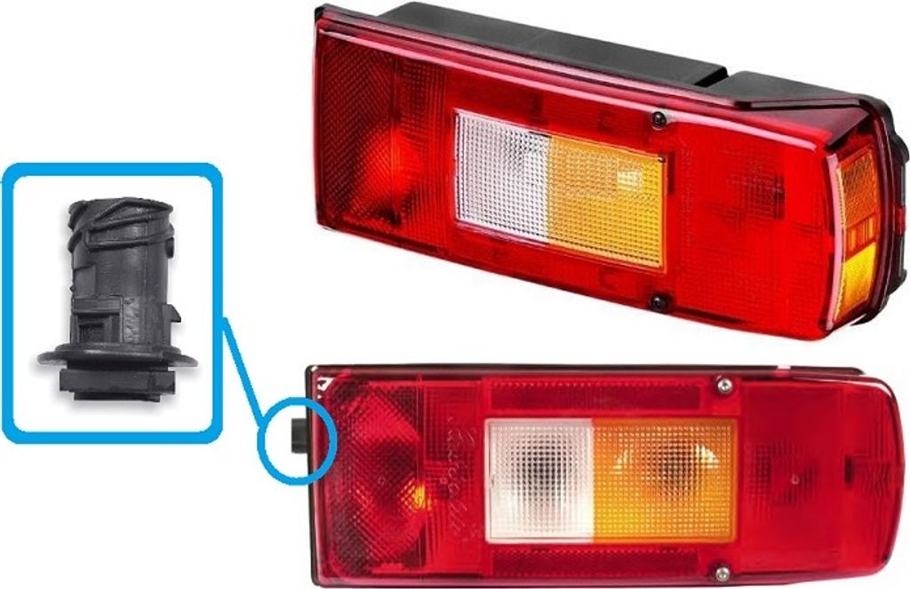 Rückleuchte rechts Volvo FM FH FM 9 / 12 / 16, FMX, NH, Produktbild 