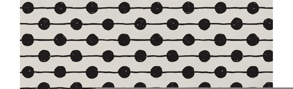 Coloray Fototapete 312x219 cm Latextapete Magicstick - Punkte bw nobel.