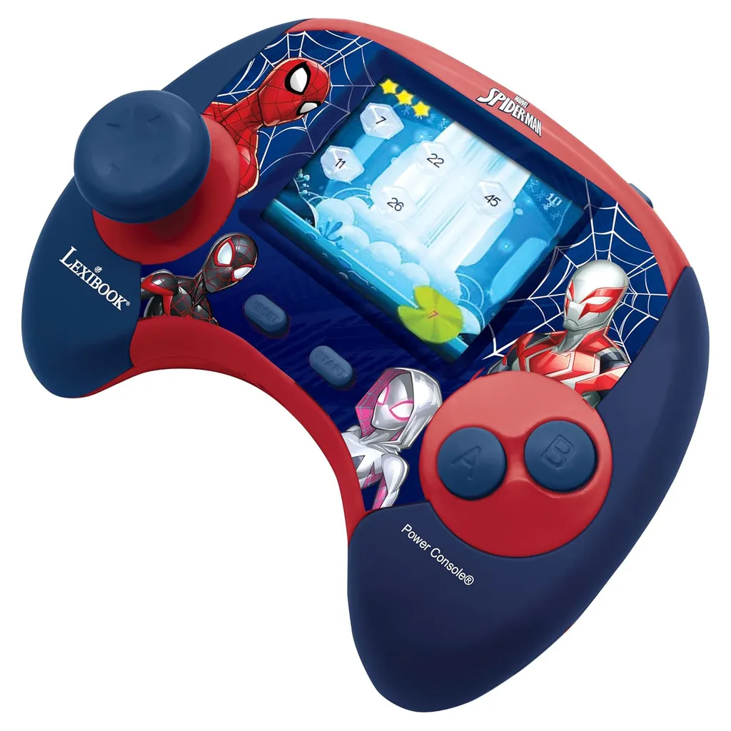 Console Spiderman Bilingue pour Apprendre sans Écran Nocif ni Internet