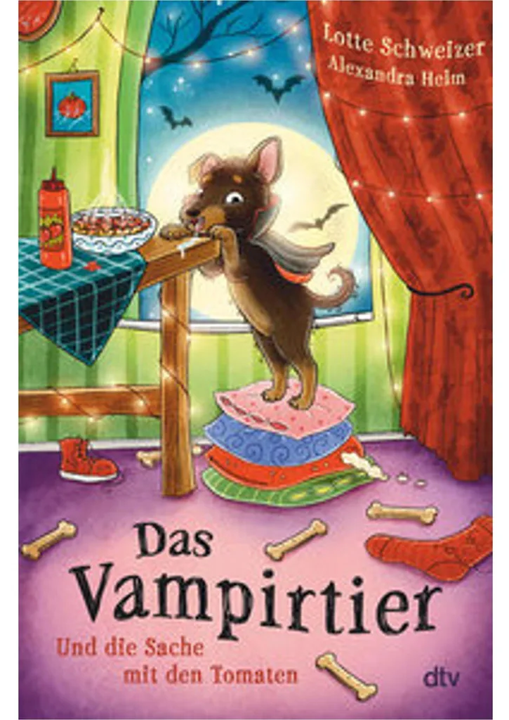Das Vampirtier und die Sache mit den Tomaten - Livre Jeunesse Illustré
