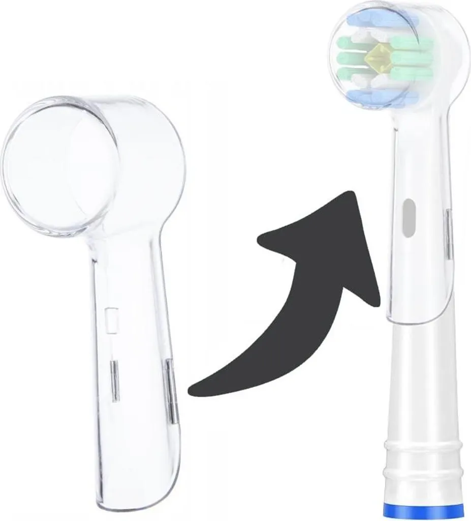 Spazzolino elettrico Oral-B Vitality Pro D103 Duo Nero/Blu + 4 ricambi di precisione + 2x custodia + 2x tappi - 7