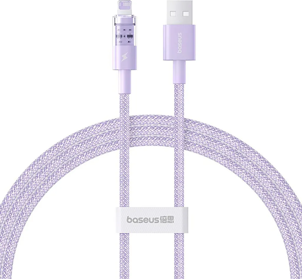 Recensione Baseus Gem 2.4A Lightning - Cavo USB Viola 1m Alta Qualità