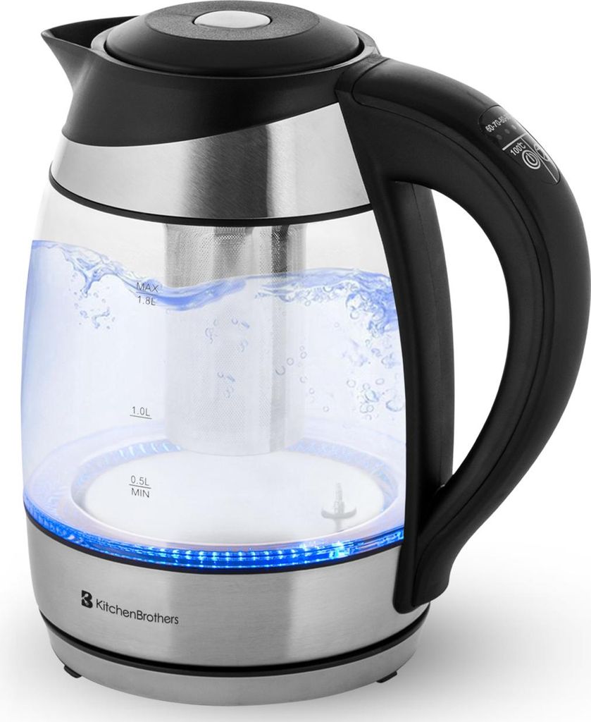 KitchenBrothers Wasserkocher - Elektrisch - 1,8L - Produktbild 