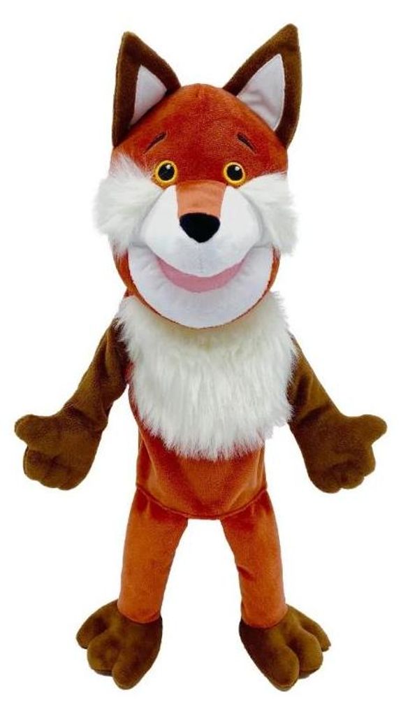 Fiesta Crafts Handpuppe Fuchs Spielzeug - Handpuppe mit beweglichem Mund