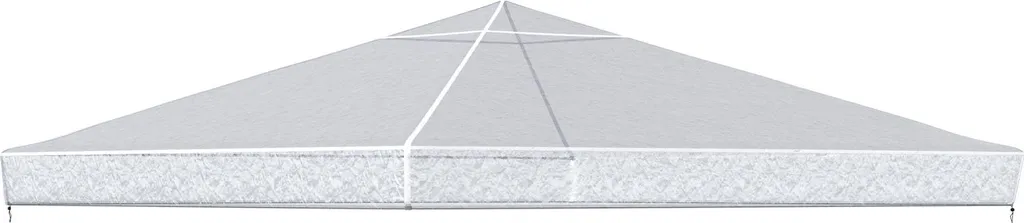 Copertura per padiglione 3x3m, copertura protettiva impermeabile, stabile e resistente all'inverno, copertura sostitutiva per tetto per padiglione da giardino, copertura sostitutiva per tetto antipioggia per tenda da giardino, trasparente