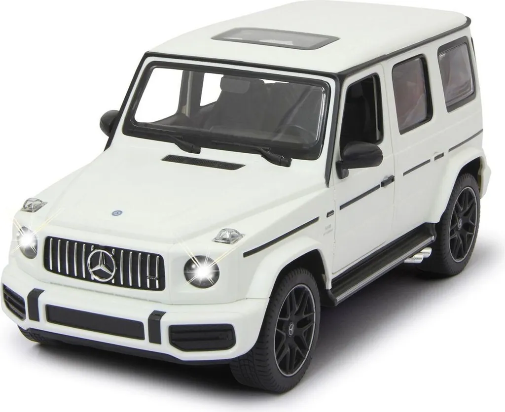 Cadeau Idéal : Mercedes-Benz AMG G63 1:14 Blanche pour Enfant et Adulte