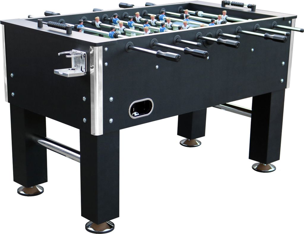 L.A. Sports Kicker Table 5“ Profi Kickertisch schwarz Produktbild 1