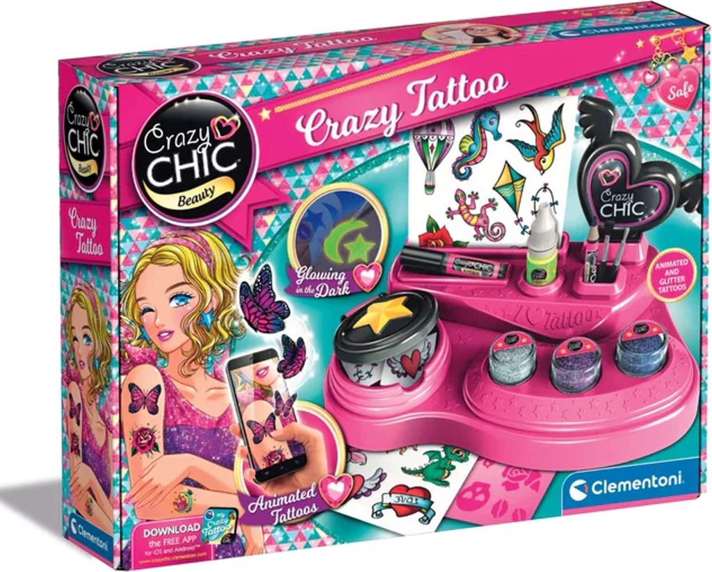 Crazy Chic. Szalone tatuaże Zdjęcie produktu 