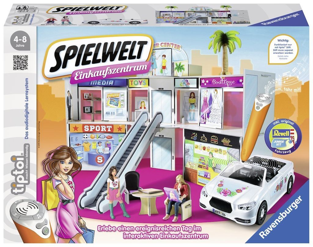 tiptoi® Spielwelt Einkaufszentrum Produktbild 
