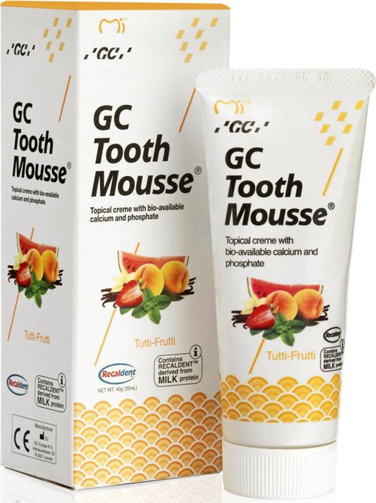 Gc | Zahnpasta - Zahnpasta Tooth Mousse - 35 Ml - Tutti Produktbild 