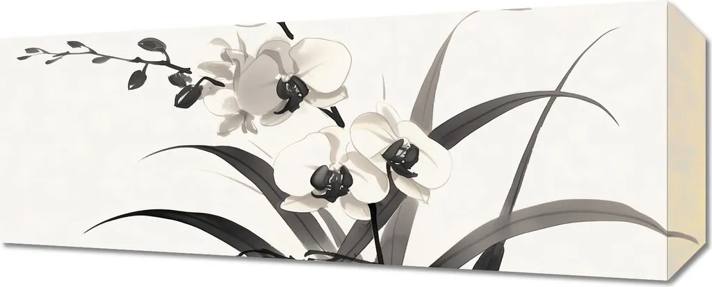 Image Orchidée Format 50x20 cm - Impression Haute Définition Durable