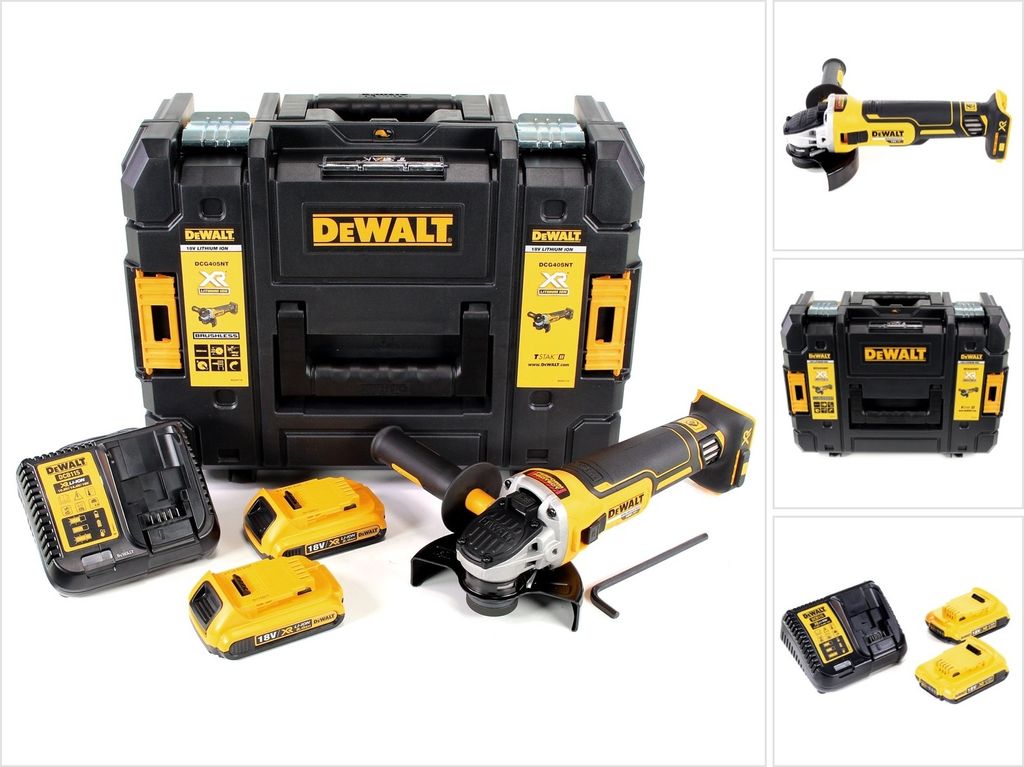 DeWalt DCG 405 D2 18 V 125 mm Smerigliatrice a batteria Immagine del prodotto 