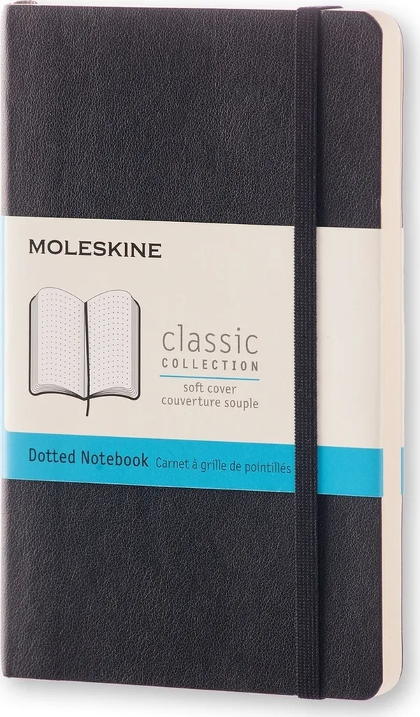 Moleskine Pocket Dotted Nero | Organizza la tua Giornata con Stile