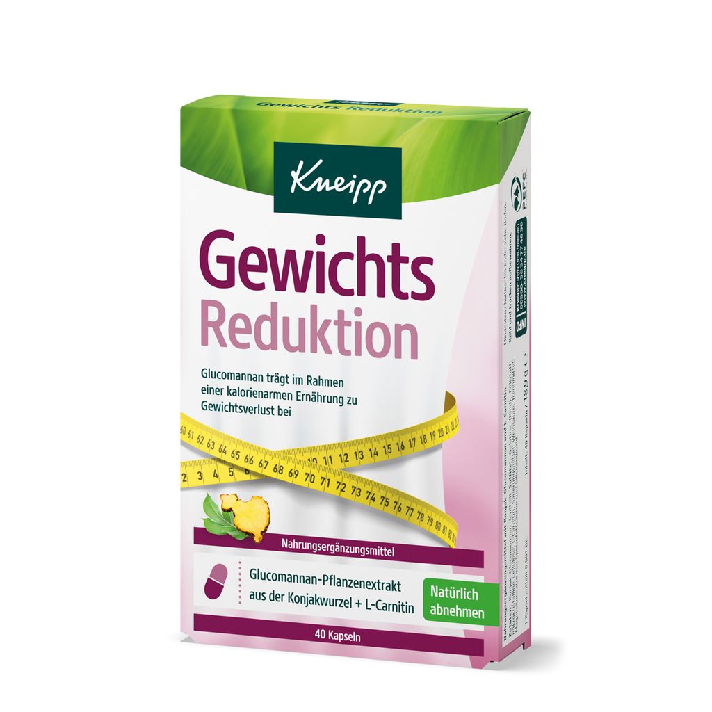 Kneipp Réduction de poids gélules 40 pcs Image du produit 