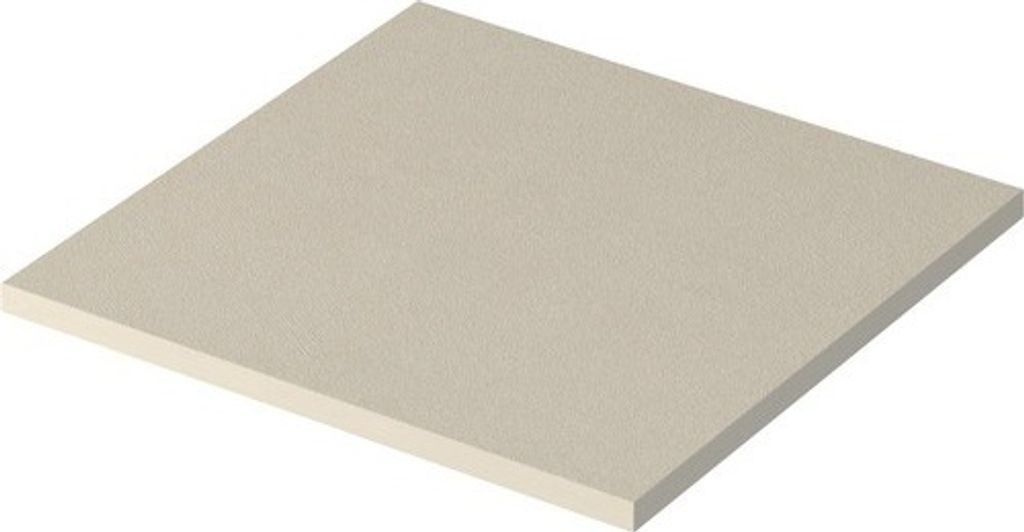 Abdeckplatte Baden Haus 450 x 460 mm Weiß Uni Ohne Ausschnitt