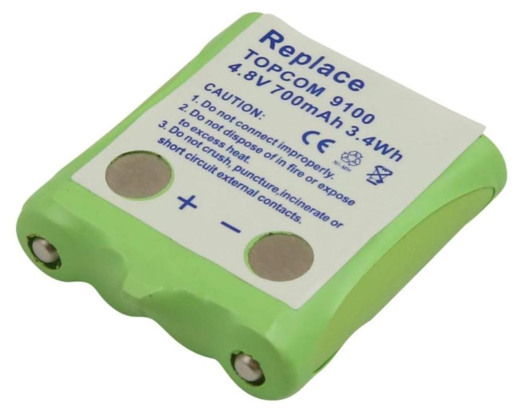 Avizar, bateria zastępcza Topcom 9100 4,8 V 700 mAh NiMH, Zdjęcie produktu 