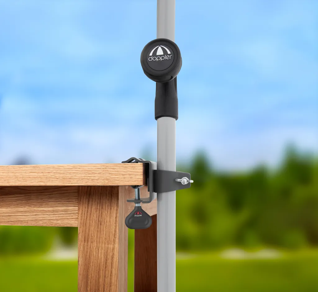 Pince de table UNIVERSAL doppler acier anthracite robuste et résistante