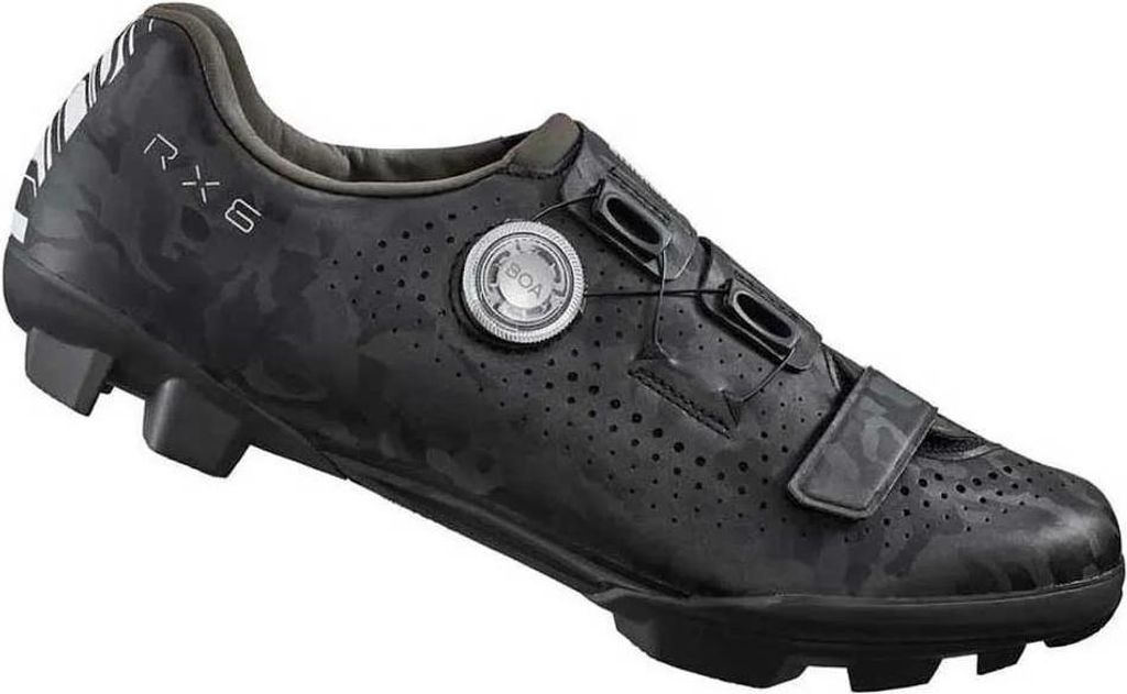 Shimano Rx600 Wide Gravelschuhe Schwarz EU 41 Mann Schwarz Produktbild 
